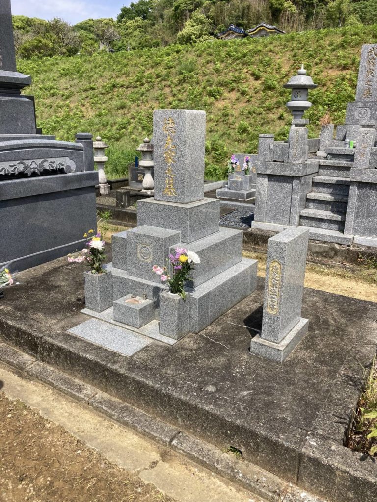 墓じまい　工事前